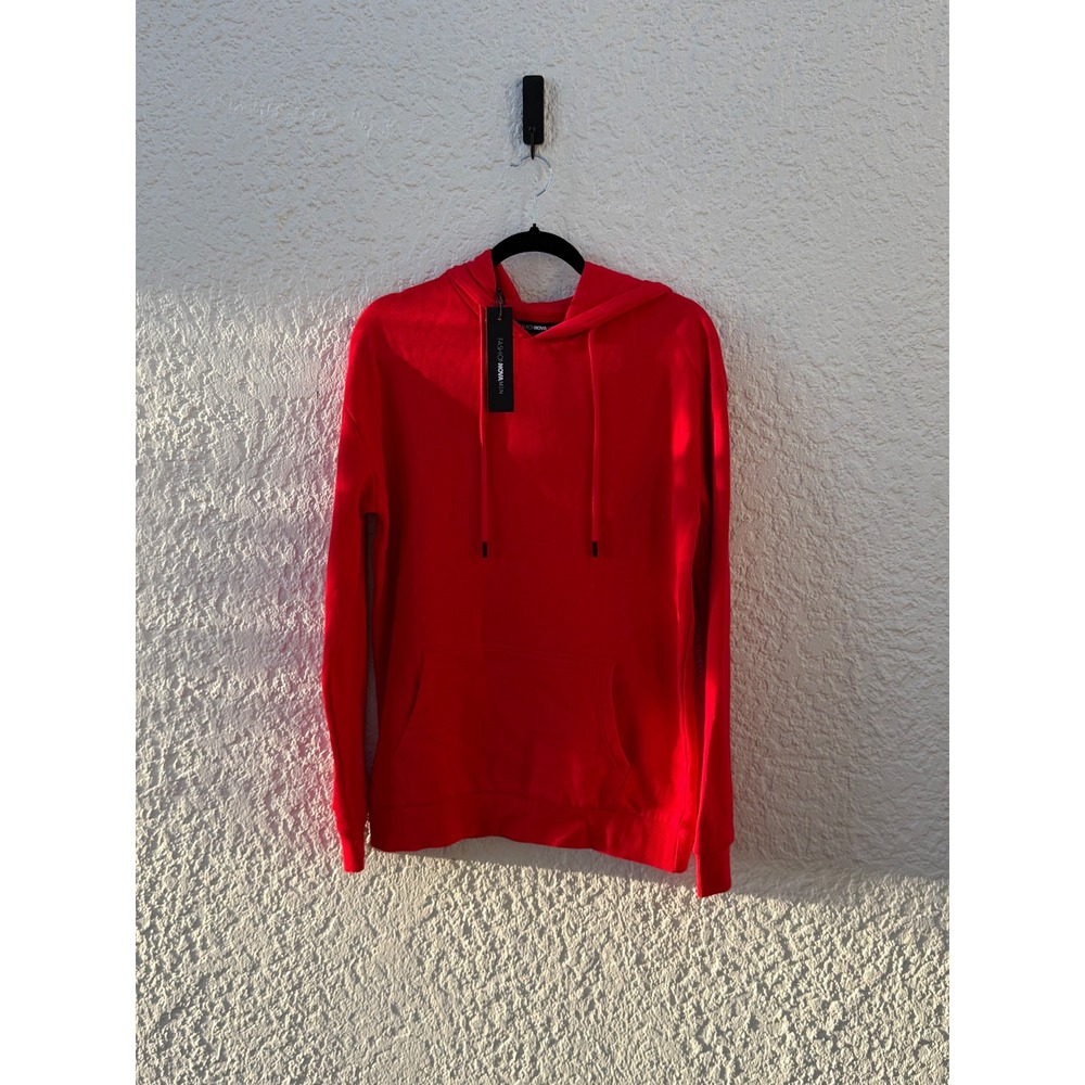 Fashion Nova Men Tyson Hoodie Red NMKT40418 Small NWT Sweatshirt Streetwear